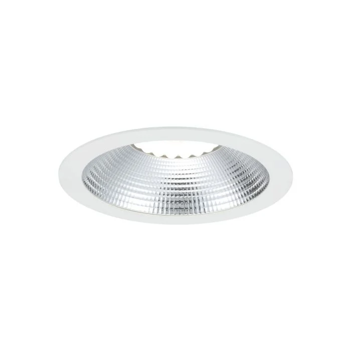 Sylvania Downlight LED Insaver Slim 205 Aluminium Blanco 20W 2500lm 70D - 840 Blanco Frio | Recorte 205mm - IP44 - Regulable