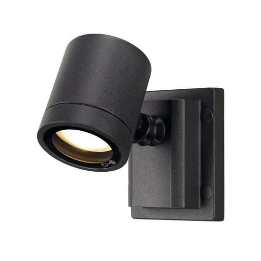 SLV Myra aplique de exterior 1 luz, antracita