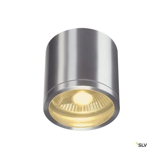 SLV Rox plafón para exterior aluminio Ø 12,5cm