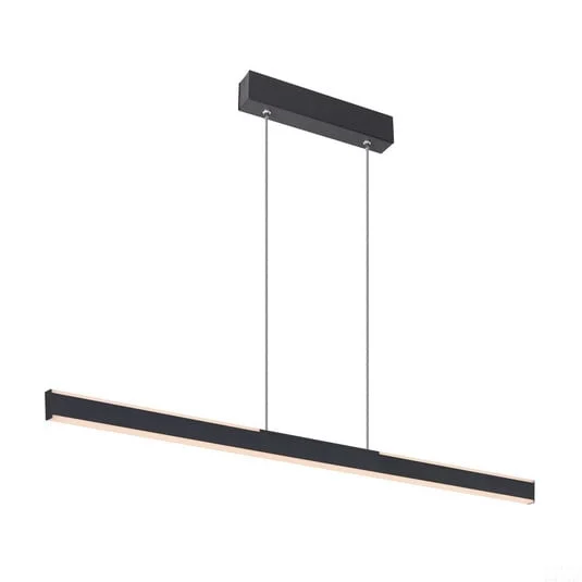 SLV One Linear Lámpara colgante LED, 104 cm, negra