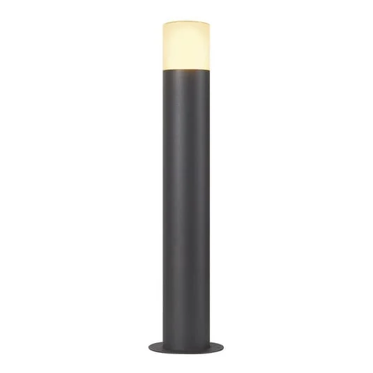 SLV Grafit bolardo luminoso antracita cilindro 60 cm