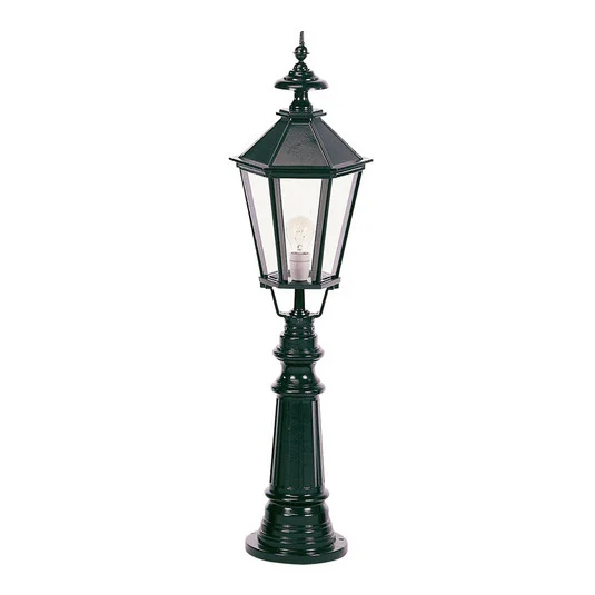 Bolardo luminoso Liverpool clásico, negro