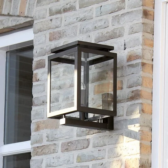 Vecht aplique de exterior con detector de movimiento