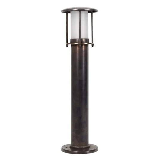 Lámpara de pie Brass Resident 2, bronce