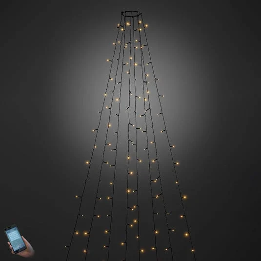 Manto LED para árbol en el exterior 240-flg.