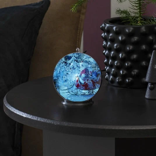 Bola holograma 3D Paisaje de invierno, 42 LED