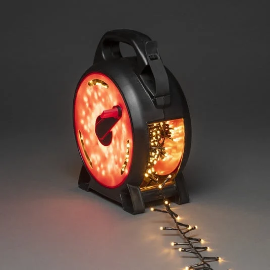 Cadena de luces LED Compact color ámbar, 800 LED, 17,58 m