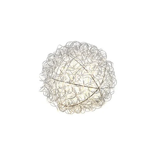 Bola de alambre de lámpara decorativa LED, Ø 25cm, 80 LEDs