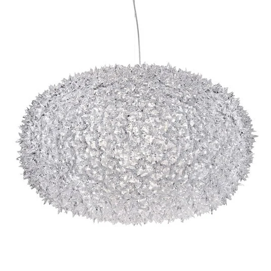 Kartell Big Bloom colgante LED G9, transparente