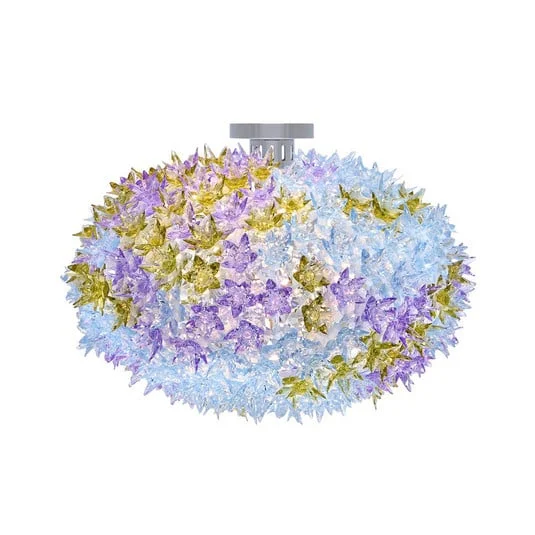 Kartell Bloom C1 Plafón LED G9, lavanda