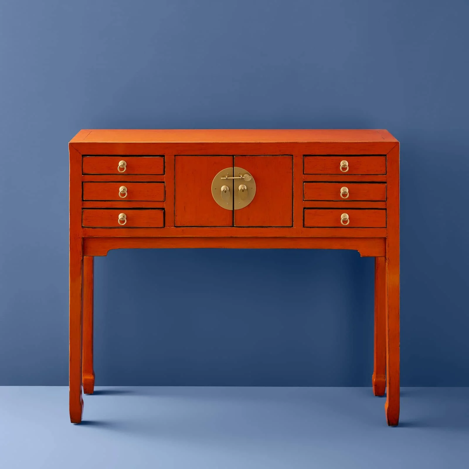 Konsole Dynasty, vintage orange