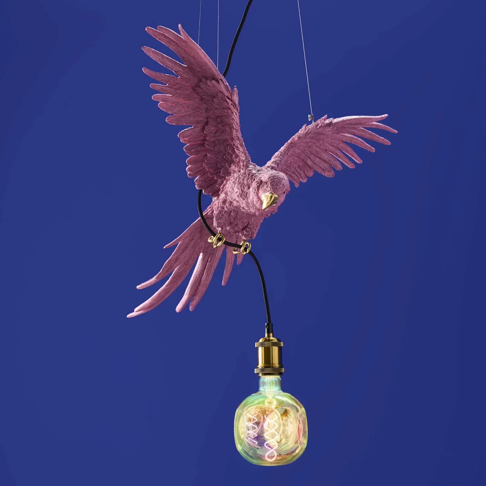 Deckenleuchte Papagei Percy, pink