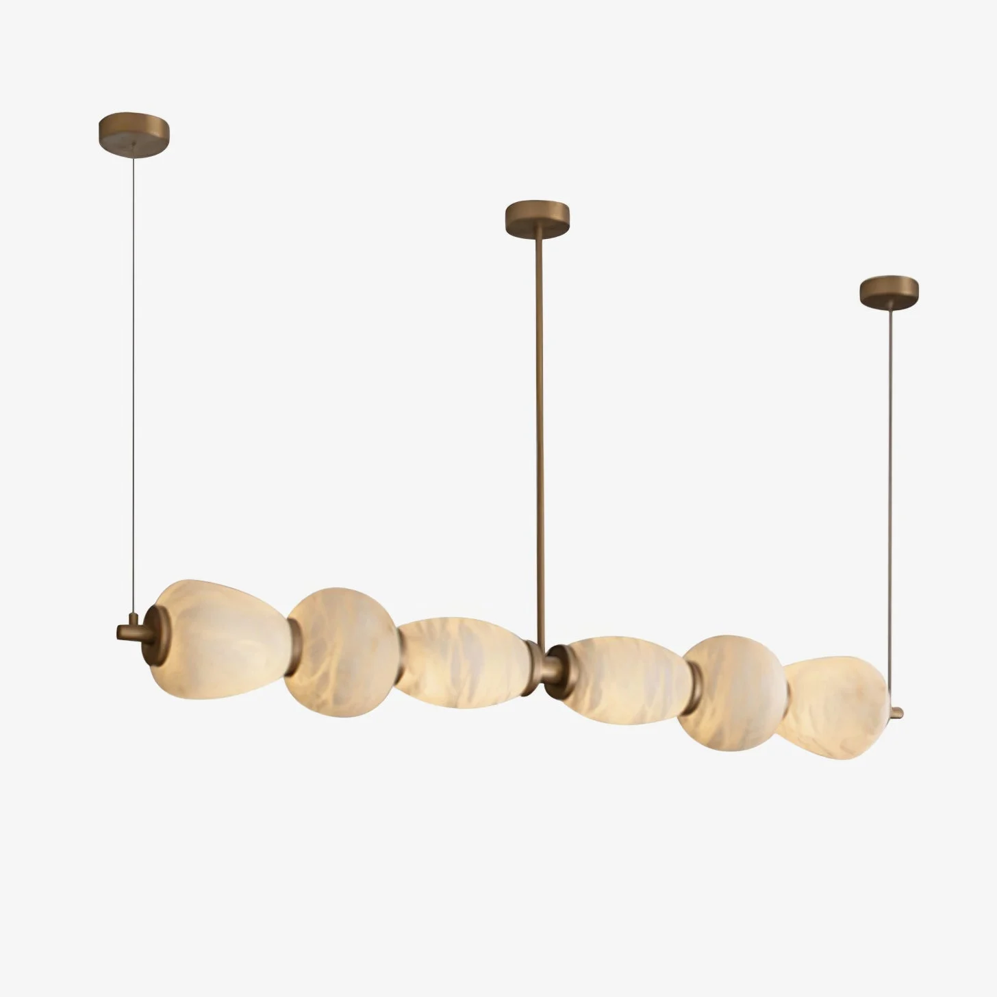 Cyrilla Lámpara Colgante Minimalista de Alabastro