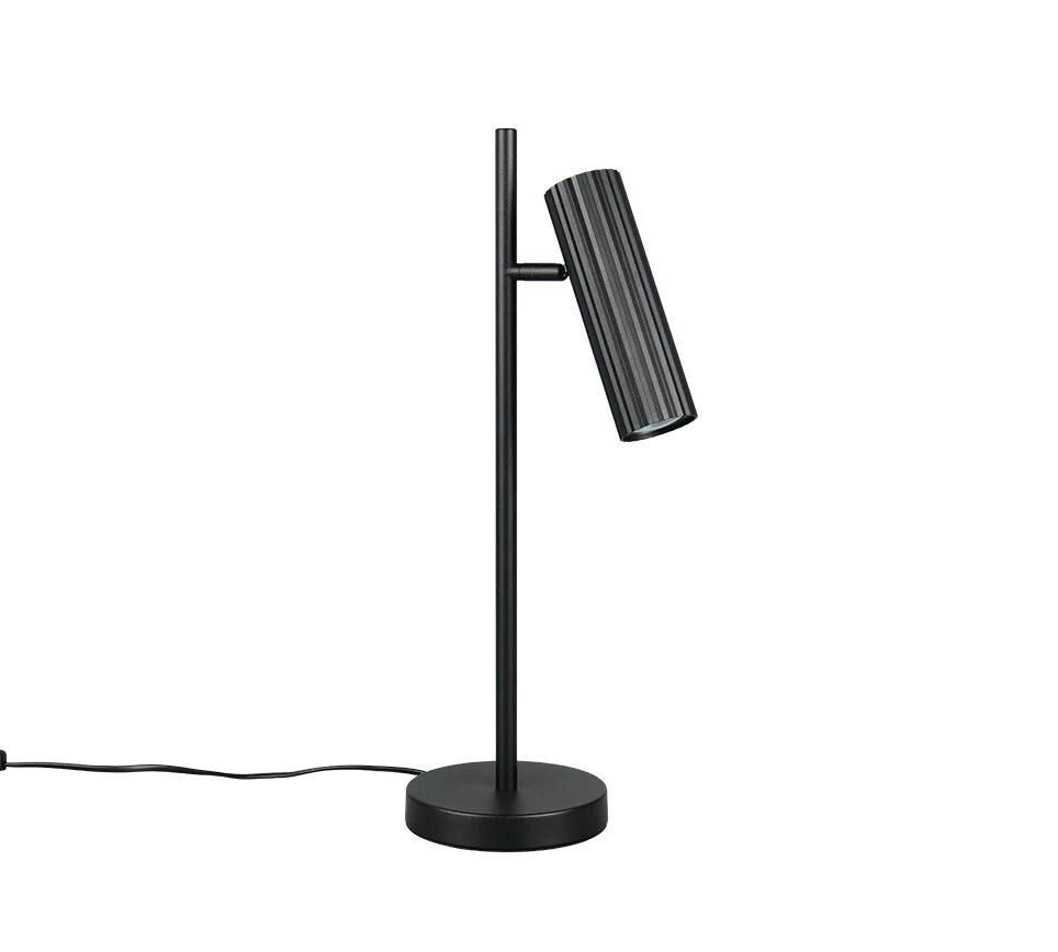 Lámpara de sobremesa Trio Soka LED negro mate 3000K 50cm 567700132