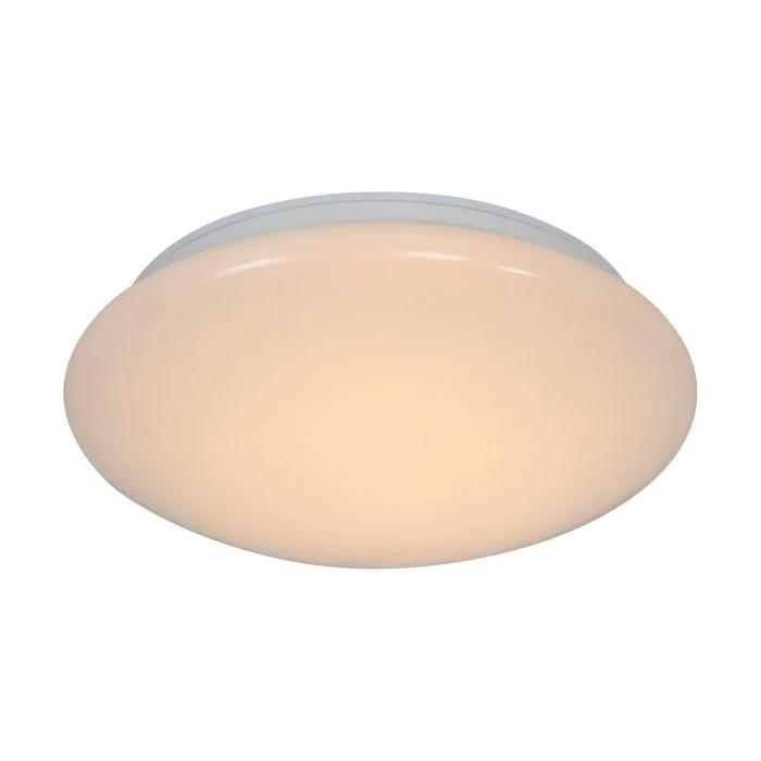 Nordlux Luz de techo Montone 25 Metal Blanco 8W 800lm - 827 Luz Muy Cálida | IP44