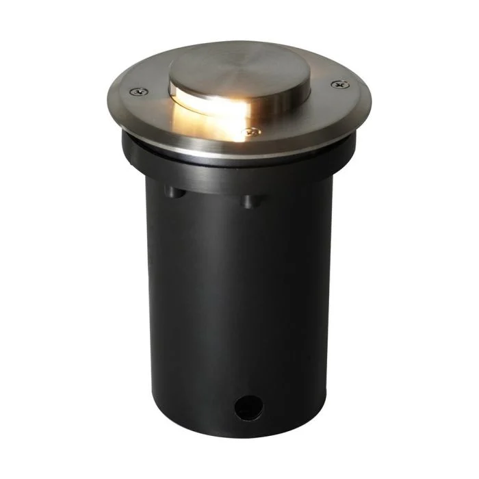Nordlux Lámpara de pie Tilos Acero Inoxidable Gris | IP67 - Apta para 1x GU10