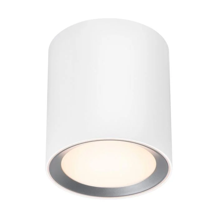 Nordlux Techo Foco Landon 14 Metal Blanco 6.5W 600lm - 827 Luz Muy Cálida | IP44 - 3 Pasos Regulable