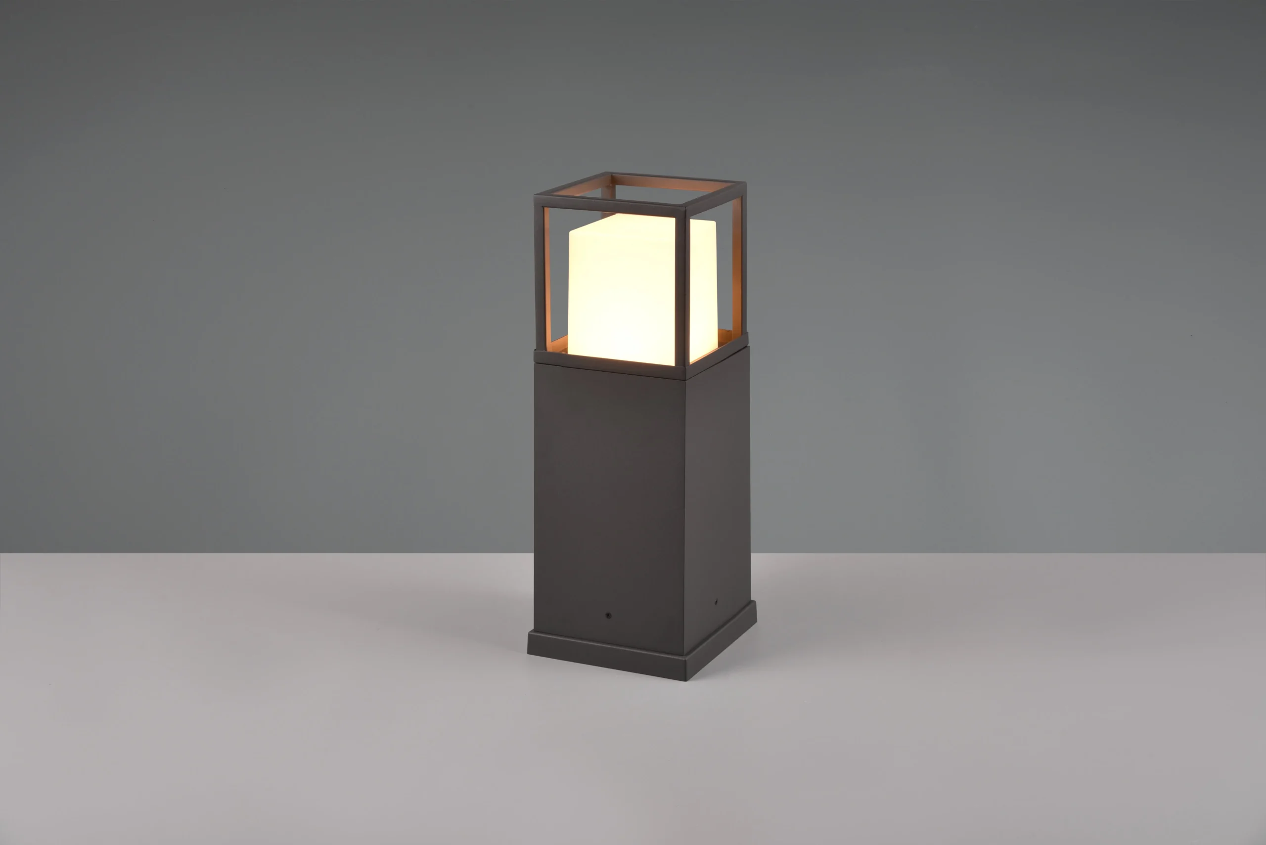 Baliza de exterior Trio Witham LED antracita regulable IP54 40cm 5