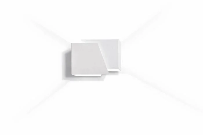 Emibig Luz De Pared Frost Acero Blanco | Apta para 1x G9 - Max 8W