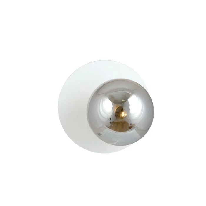 Emibig Luz De Pared Oslo Acero Blanco | Apta para 1x E14 - Max 10W