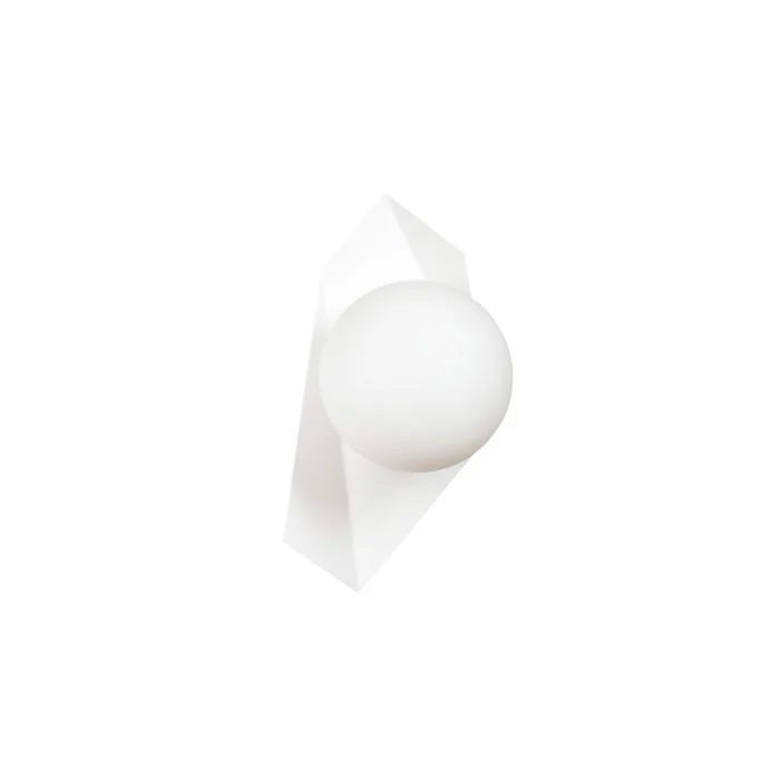 Emibig Luz De Pared Drifton Acero Blanco | Apta para 1x E14 - Max 10W