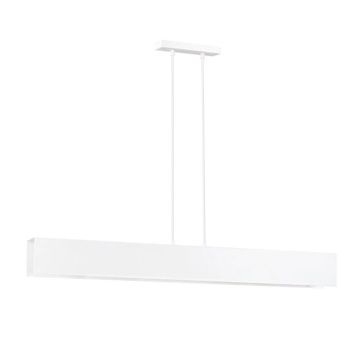 Emibig Colgante De Luz Gentor Acero Blanco | Apta para 4x E27 - Max 15W
