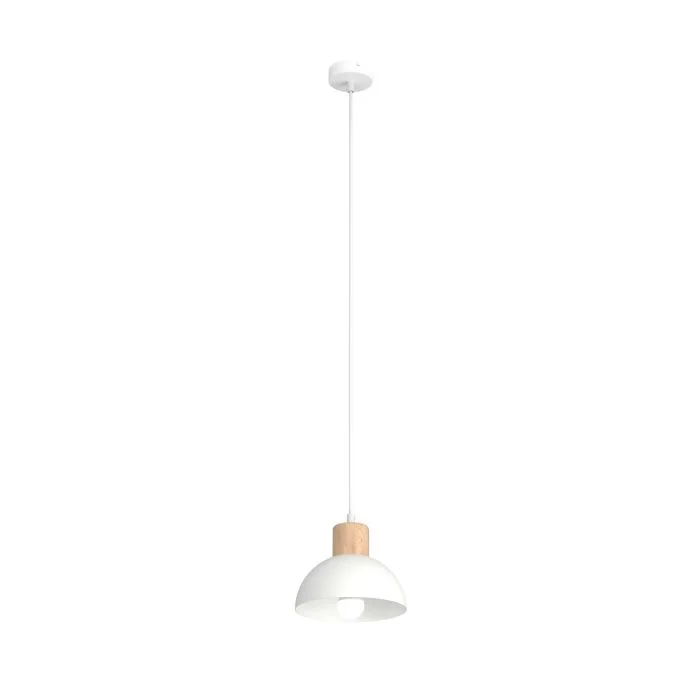 Emibig Luz de techo Seco Acero Blanco | Apta para 1x E27 - Max 15W