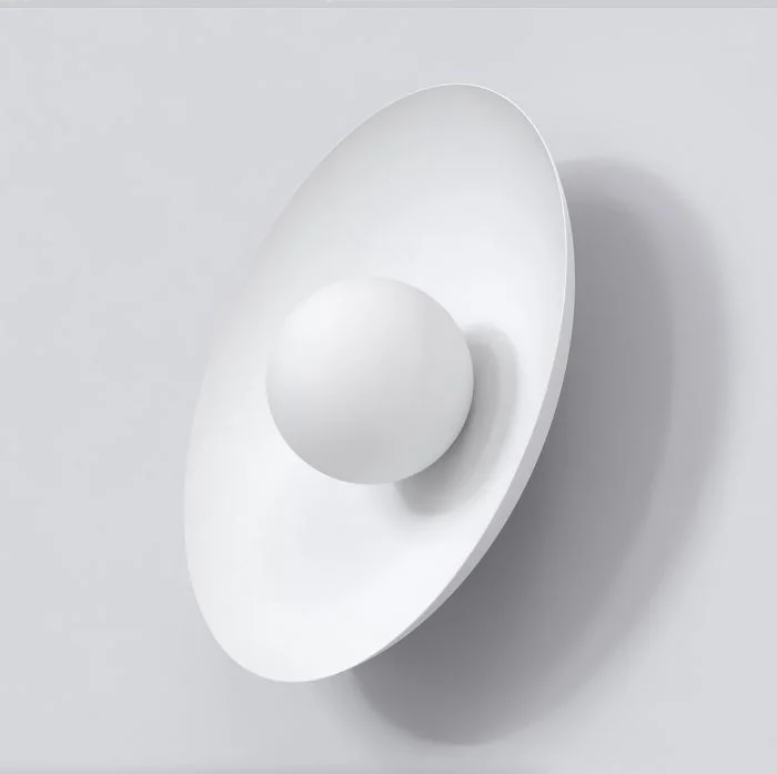 Emibig Luz De Pared Inspo Acero Blanco | Apta para 1x G9 - Max 8W