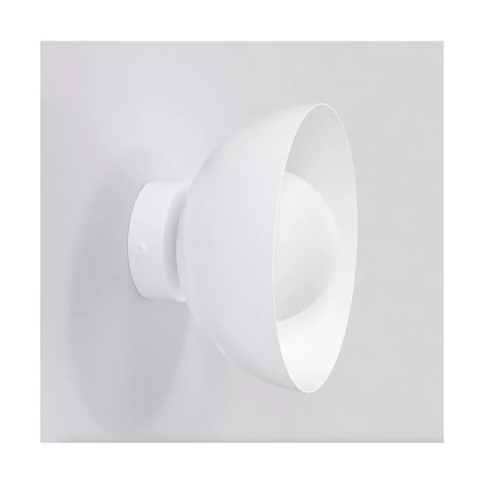 Emibig Luz De Pared Bibi Acero Blanco | Apta para 1x G9 - Max 8W