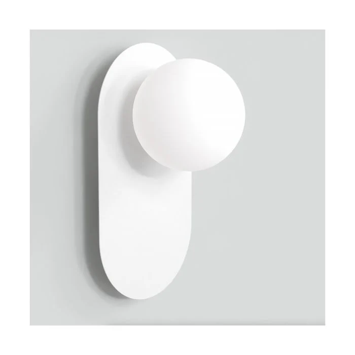 Emibig Pared y Luz de techo Viva Acero Blanco | Apta para 1x G9 - Max 8W