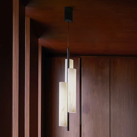 LZF Black Note Triplet colgante negro/marfil