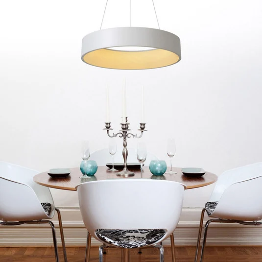 Talowe Lámpara colgante LED, blanca
