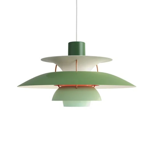Louis Poulsen PH 5 lámpara colgante diseño verde