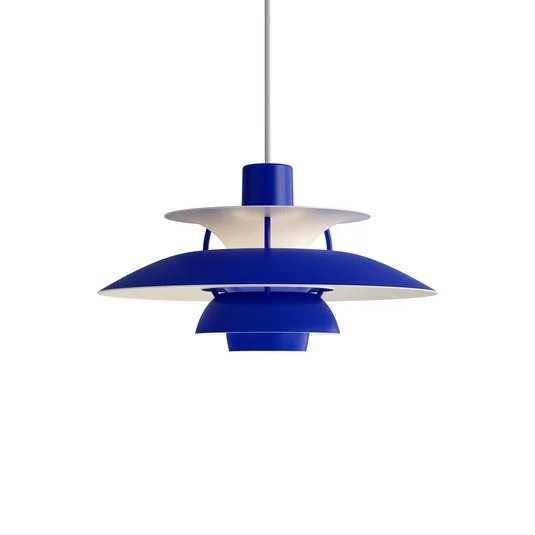 Louis Poulsen PH 5 mini péndulo monocromo azul