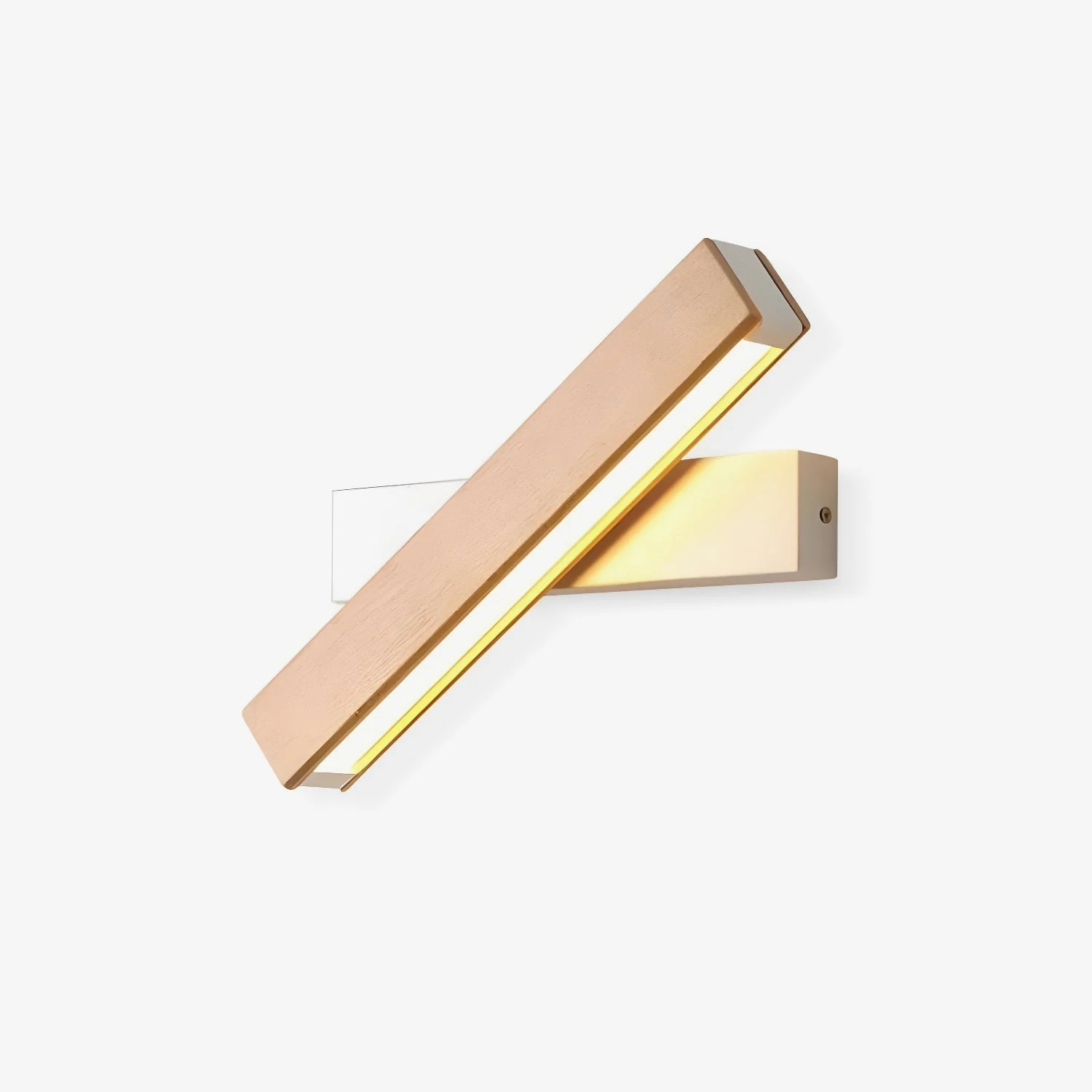 Lineace Aplique de pared Blanco Madera Acrílico Moderno