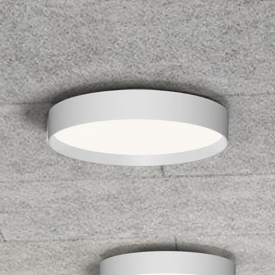 LOOM DESIGN Plafón LED Lucia, blanco, Ø 45 cm aluminio