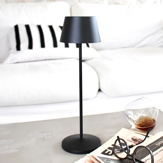 LOOM DESIGN Lámpara LED para terraza Modi negro 36 cm CCT