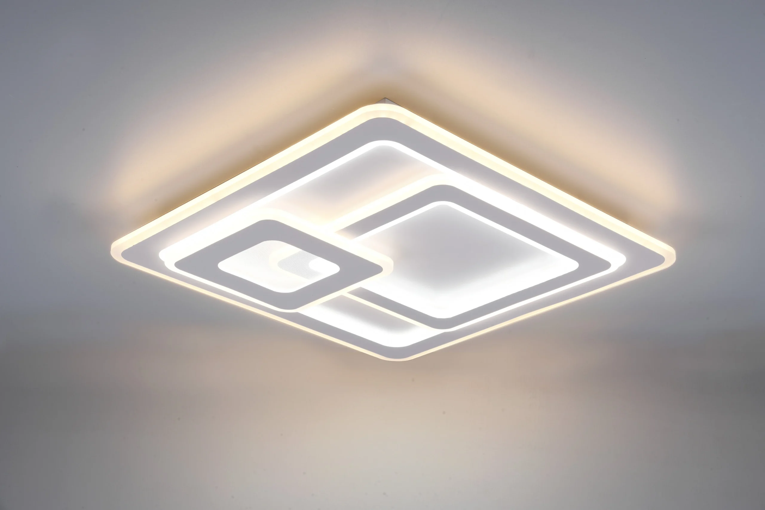 Plafón de techo Trio Mita LED blanco mate CCT 51,5cm 6