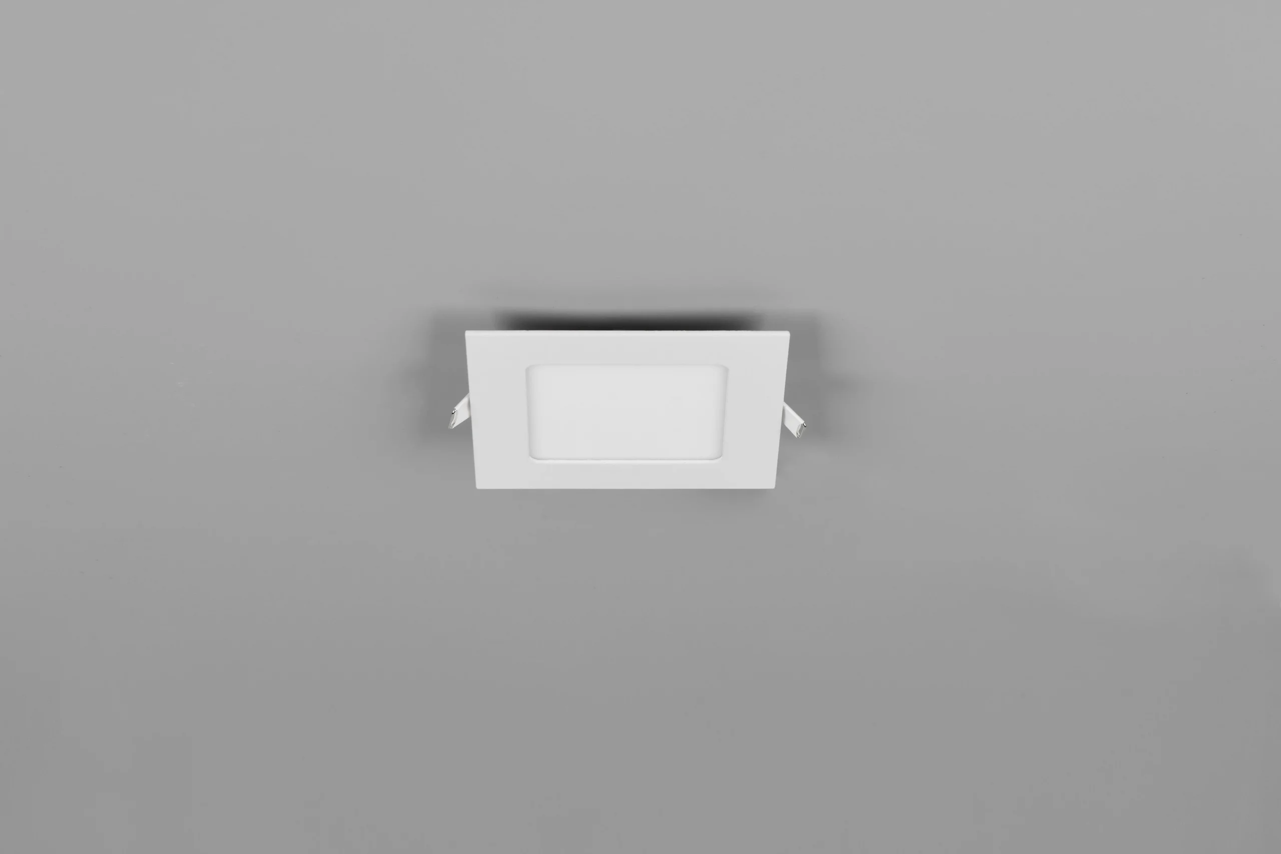 Plafón de techo Trio Kibo LED blanco mate 12cm 6