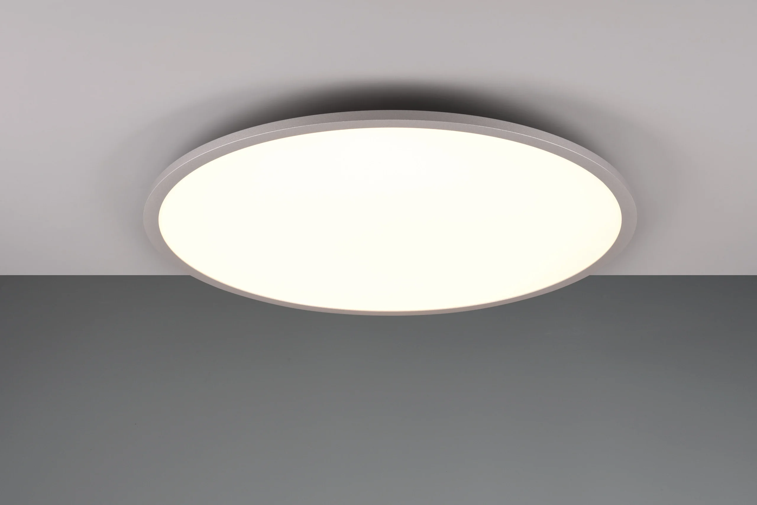 Plafón de techo Trio Yuma LED titan CCT Ø60cm 6