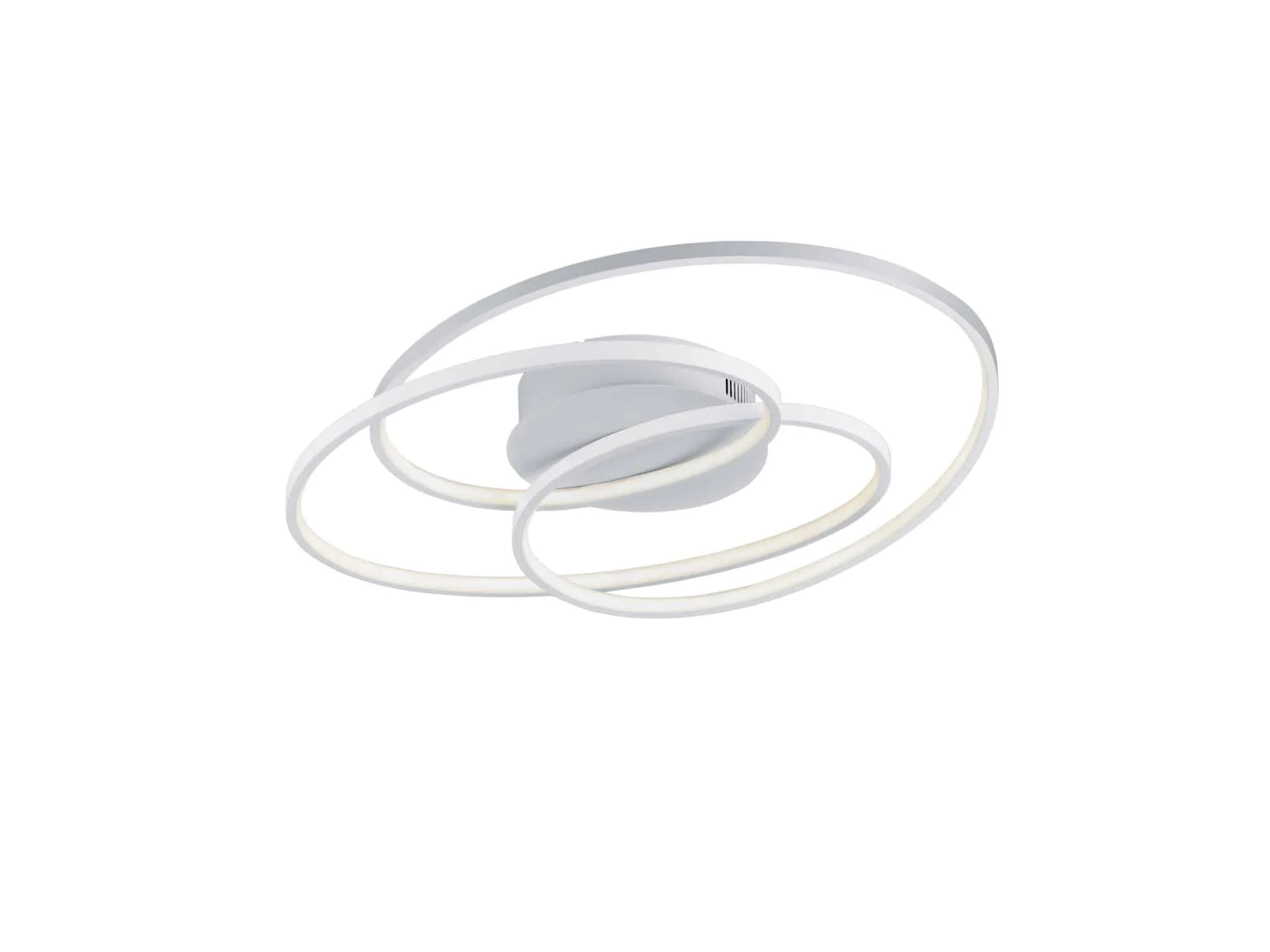 Plafón de techo Trio Gale LED blanco mate 3000K regulable 60cm 673916031