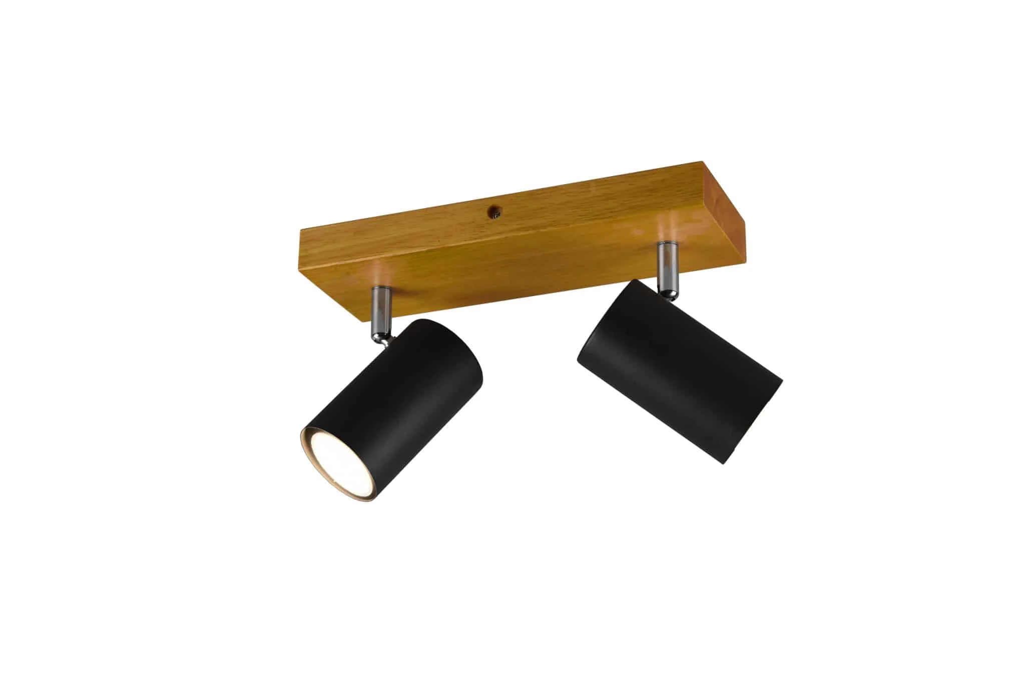 Foco Trio Marley 2 luces negro mate 812400232