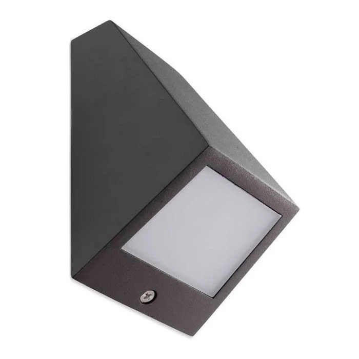 Leds-C4 LED Wall Light Outdoor 10W IP54 36D Urban Gris