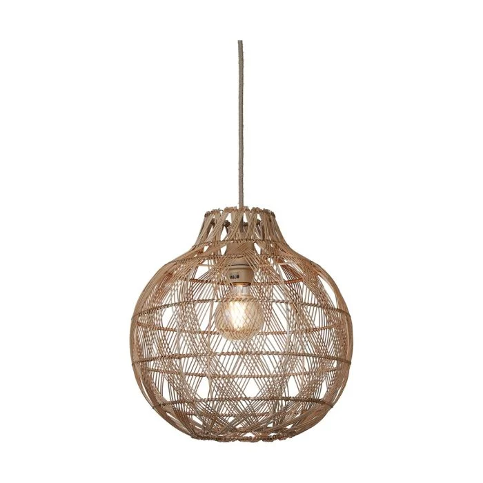 Good&Mojo Colgante De Luz Mendoza Bambú Natural S | Apta para 1x E27