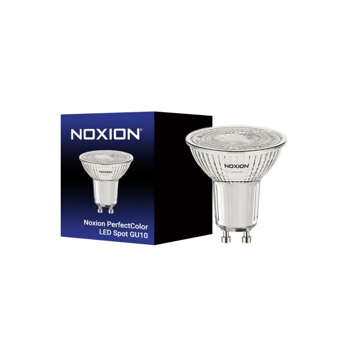 Noxion PerfectColor Foco LED GU10 PAR16 4W 310lm 36D - 927 Luz muy Cálida | Mejor reproducción de color - Regulable - Reemplazo 35W