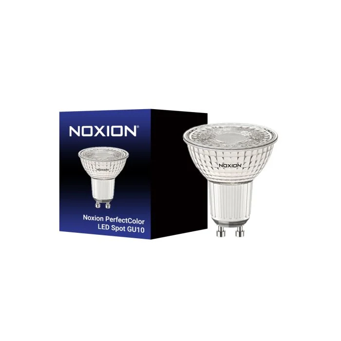 Noxion PerfectColor Foco LED GU10 PAR16 5.5W 430lm 36D - 927 Luz muy Cálida | Mejor reproducción de color - Regulable - Reemplazo 50W