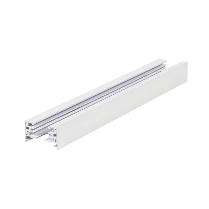 Bright Choice 1-Fase Sistema de rieles 1.5m Blanco |  incl. Tapa Final y Conector de Alimentación
