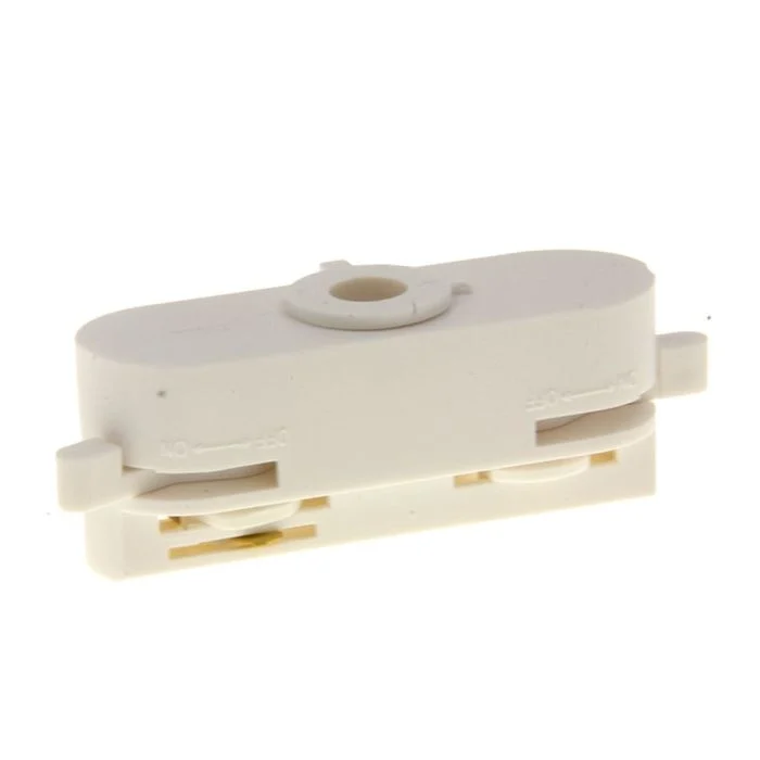 Bright Choice 1-Fase Rail Adaptador Blanco