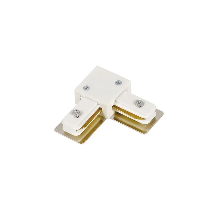 Bright Choice 1-Fase Rail L-Conector Blanco
