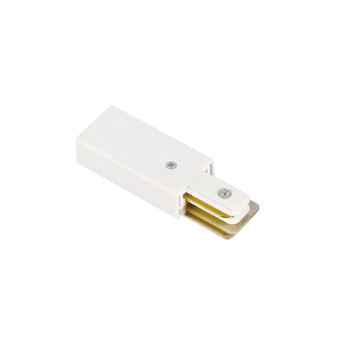 Bright Choice 1-Fase Rail Conector de Alimentación Blanco